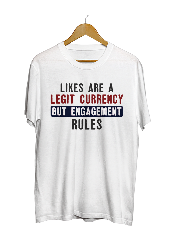 Likes are a legit currency, but engagement rules