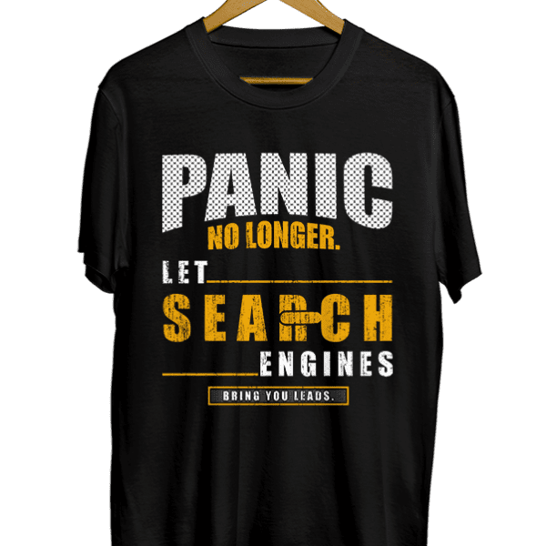 Panic no longer let search engines bring you leads black