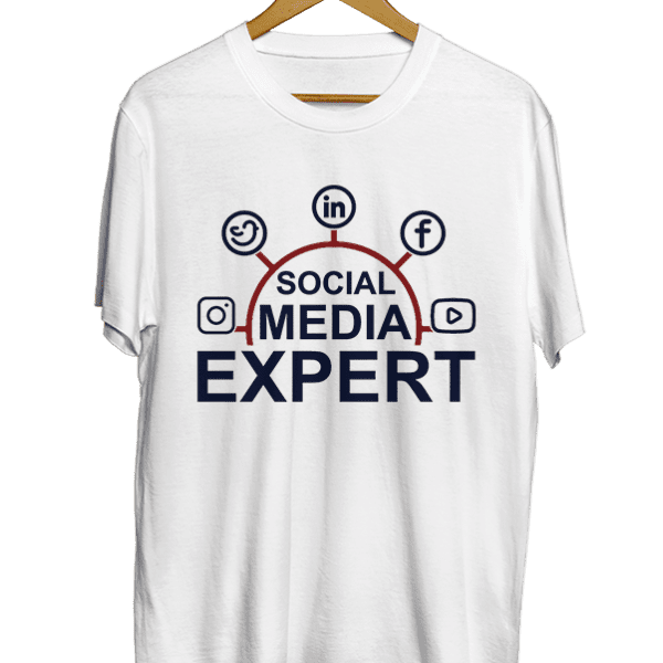 Social media expert white