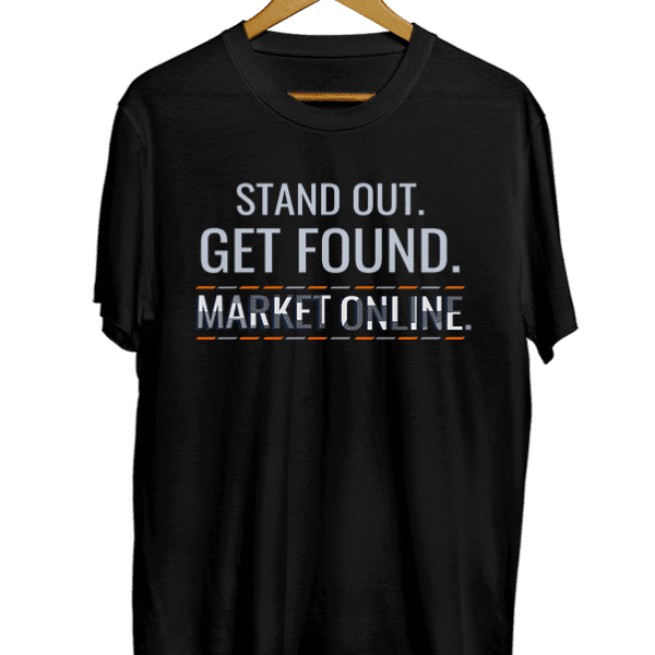 Stand out get found market online black