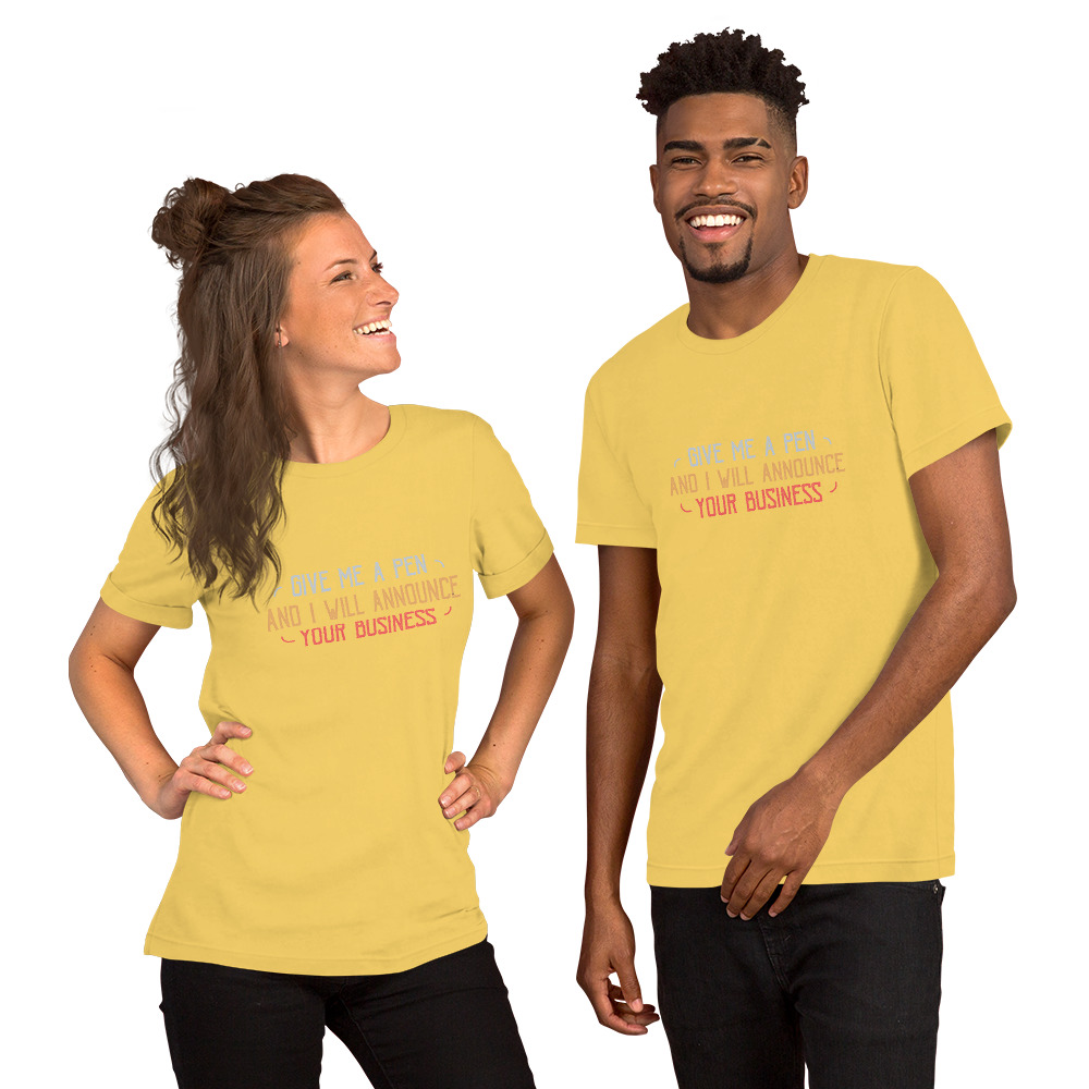 unisex-staple-t-shirt-yellow-front-6297b1de3234b.jpg