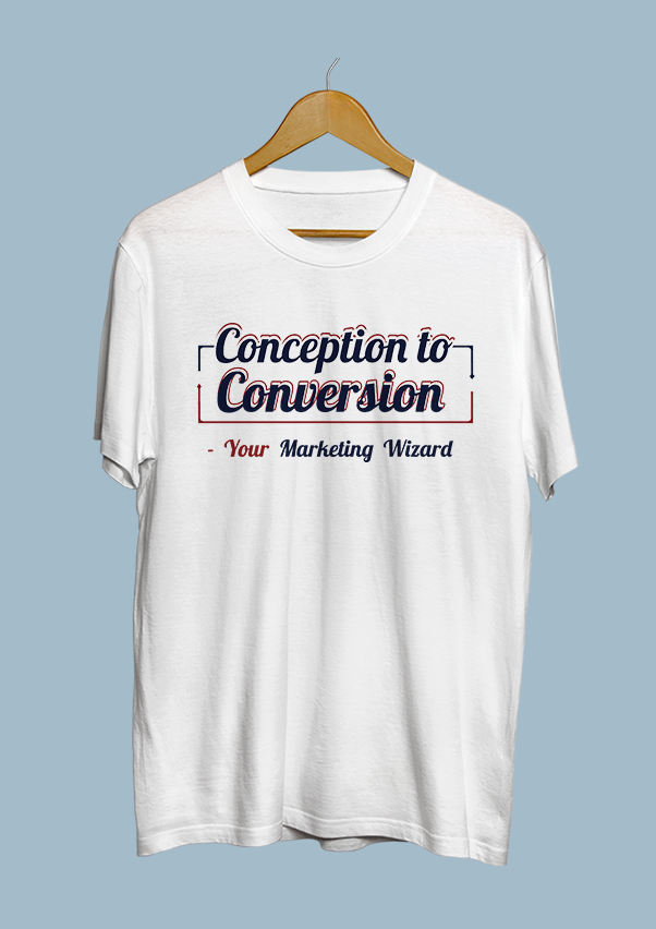 unisex-staple-t-shirt-white-front-62a9f792dcfca.jpg Conception to conversion. Your Marketing Wizard